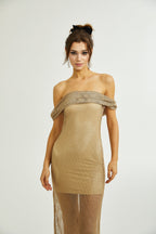 Lourdes maksi elbise