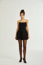 Jeanne tüvit mini elbise