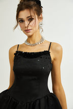 Charlene mini elbise