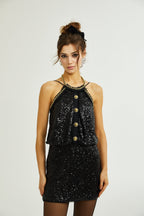 Jadore payet mini elbise