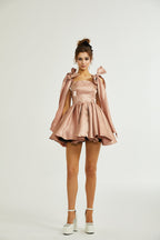 Catiana detay mini elbise