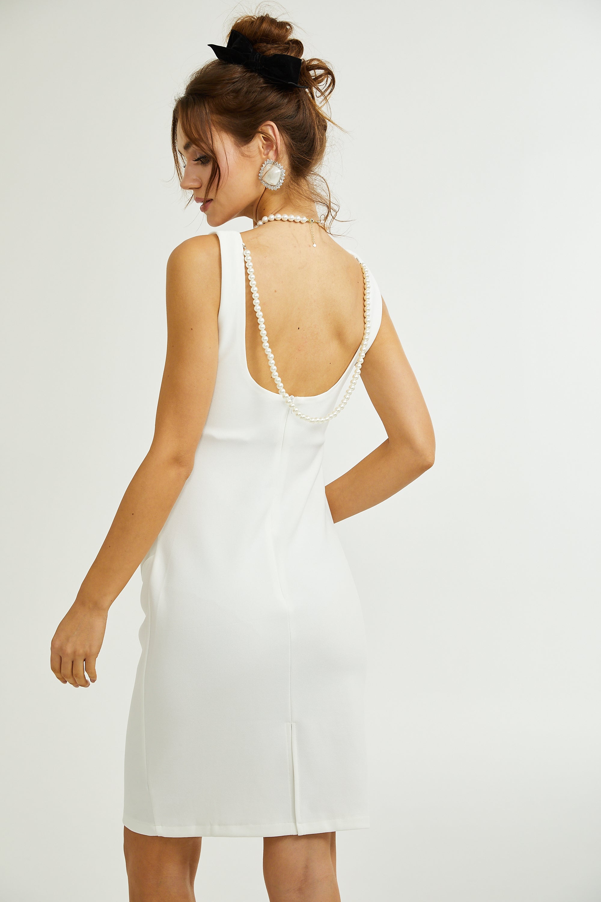 Jadore inci mini elbise