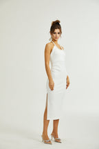 Laria inci mini elbise