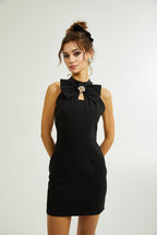 Lanetta fiyonk mini elbise