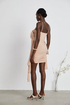 Vivien asimetrik mini elbise