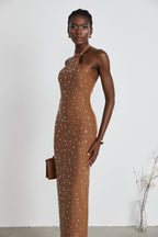 Désirée bodycon maksi elbise