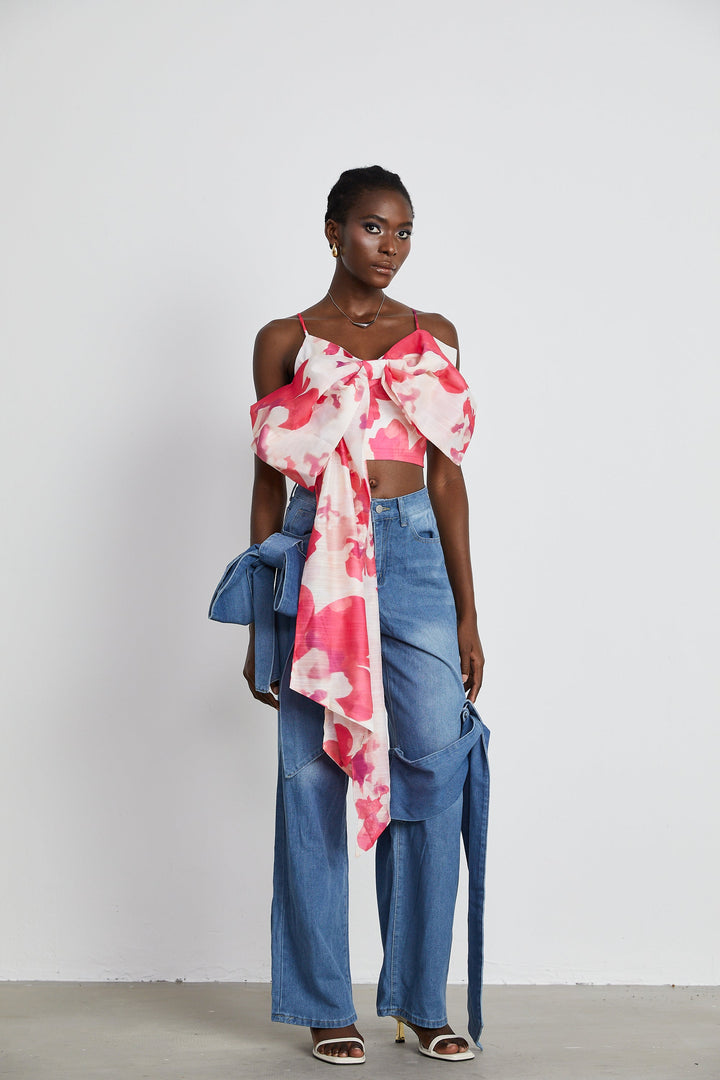 Ysabella fiyonk kot pantolon