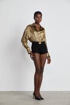 Joan gömlek mini elbise