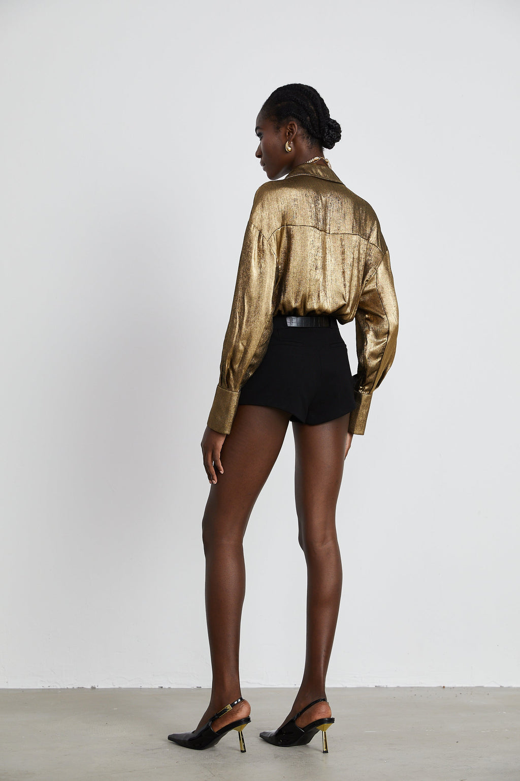 Joan gömlek mini elbise