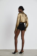 Joan gömlek mini elbise