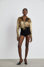 Joan gömlek mini elbise