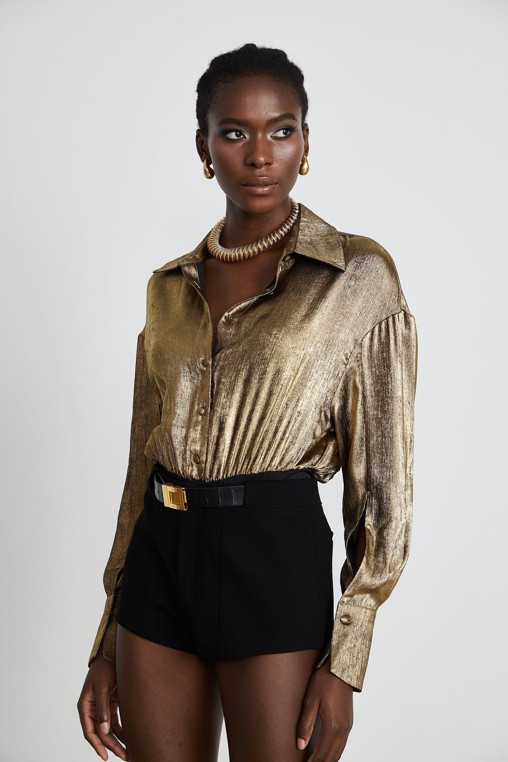 Joan gömlek mini elbise