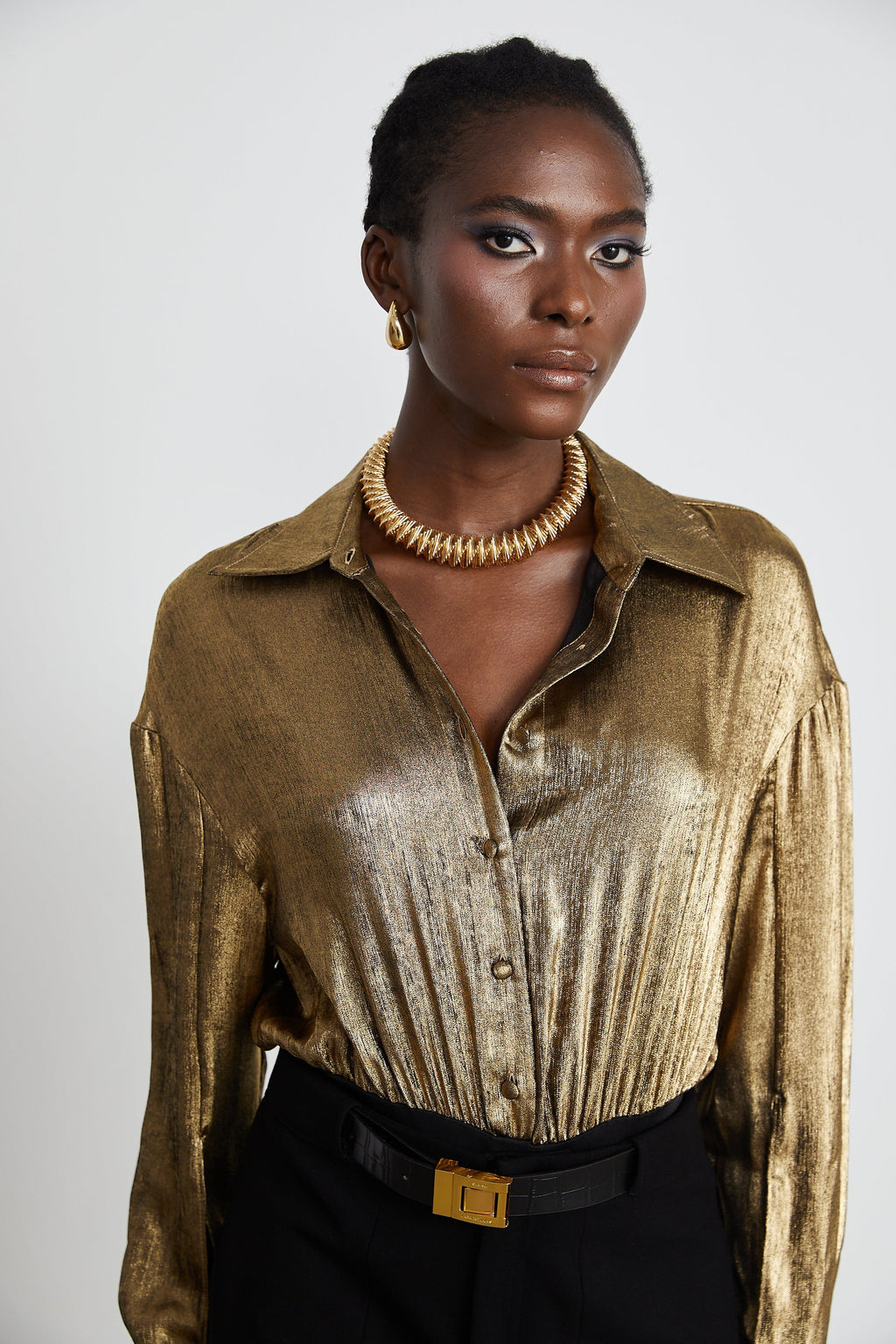 Joan gömlek mini elbise