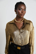 Joan gömlek mini elbise