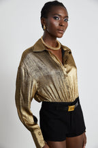 Joan gömlek mini elbise