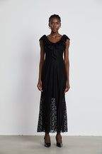 Roseline dantel maksi elbise