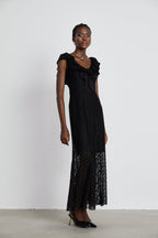 Roseline dantel maksi elbise