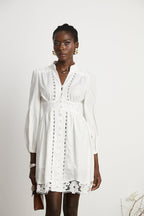 Margaux dantel mini elbise