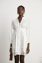 Margaux dantel mini elbise