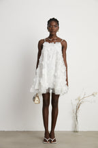 Suzette kristal mini elbise