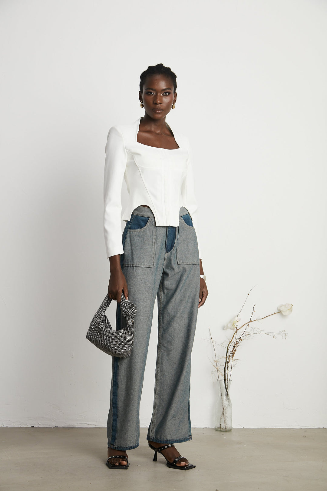 Greoa panel kot pantolon