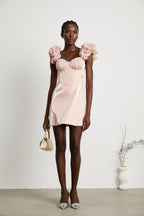 Rosalie korse mini elbise