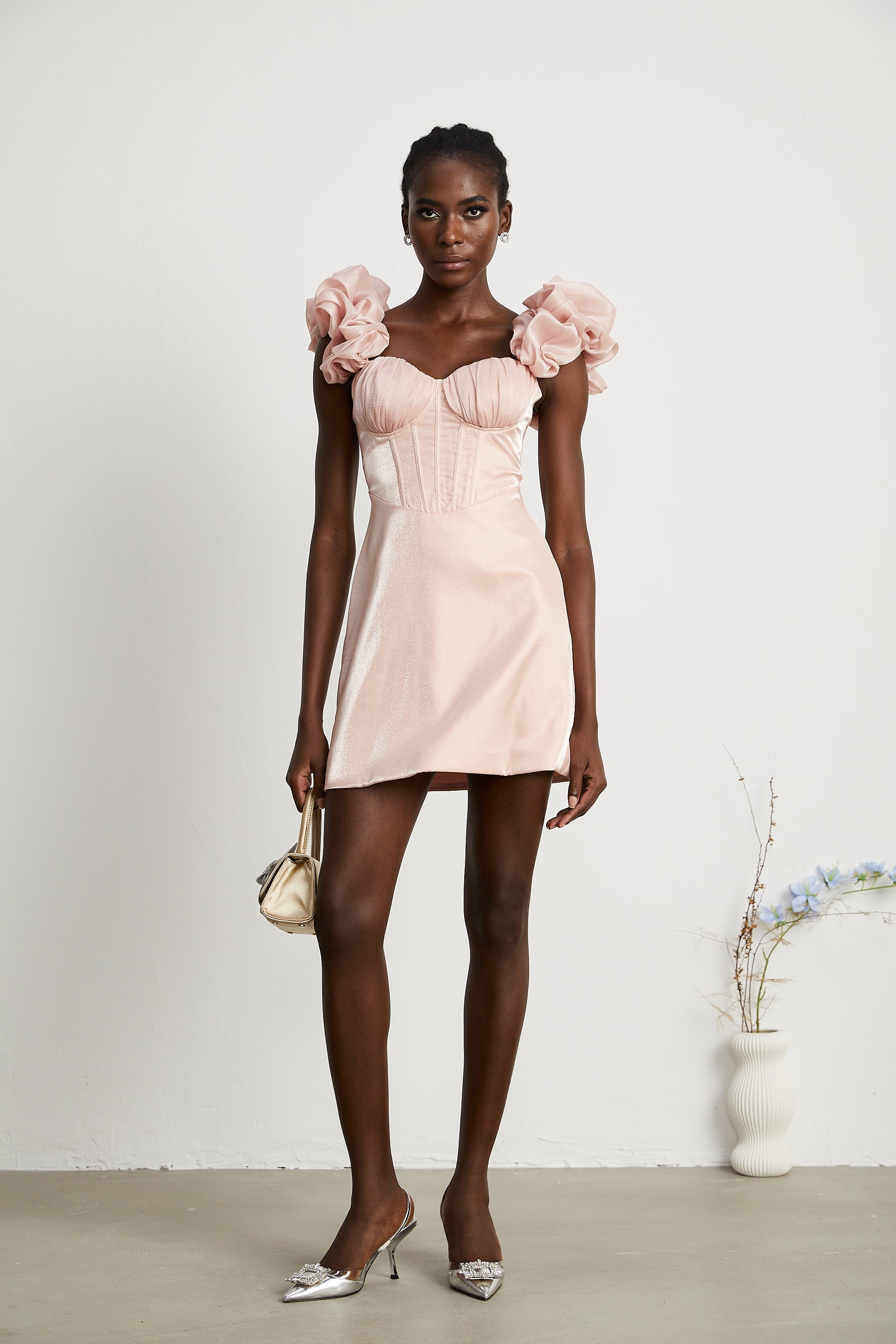 Rosalie korse mini elbise