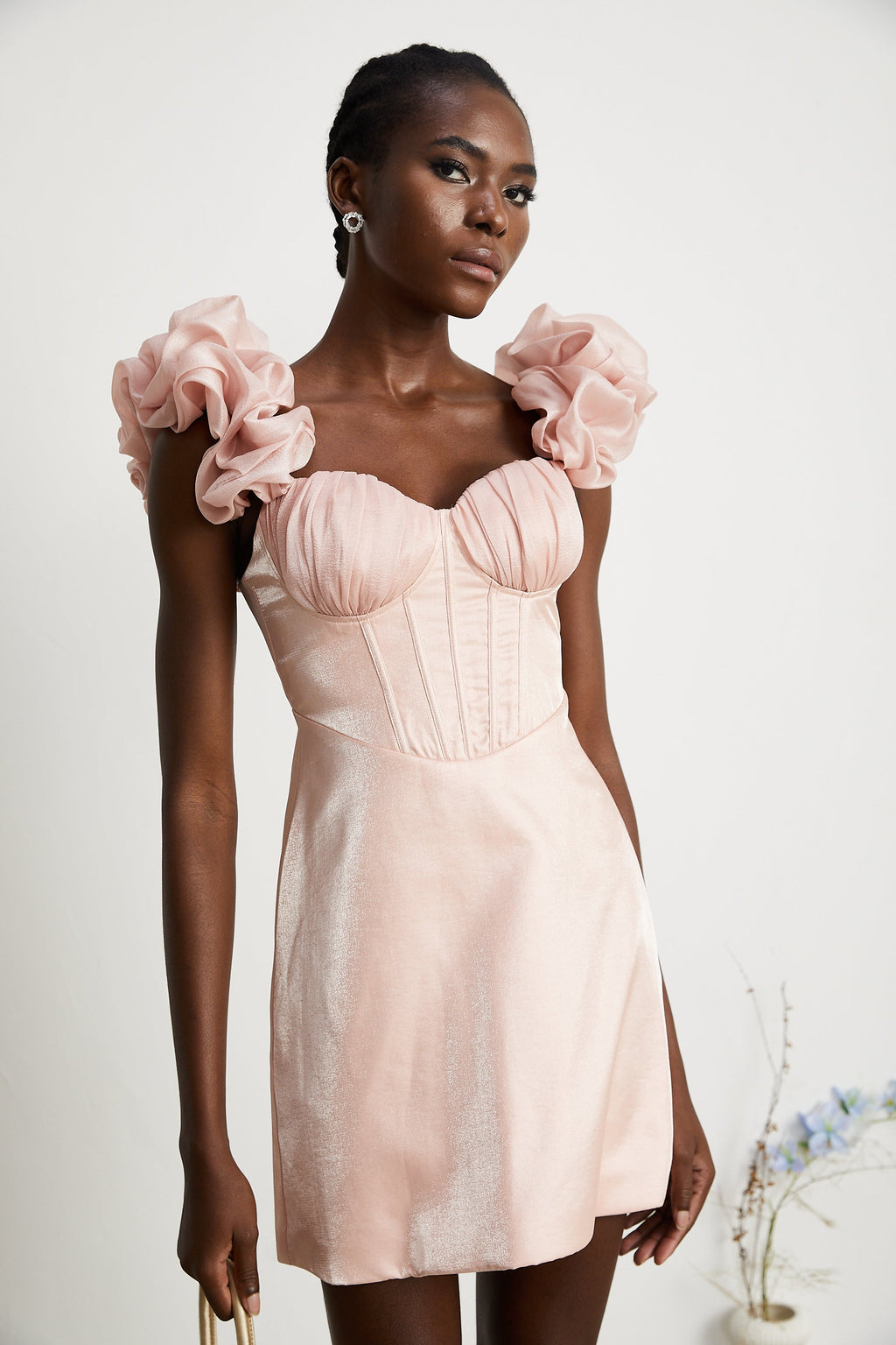 Rosalie korse mini elbise