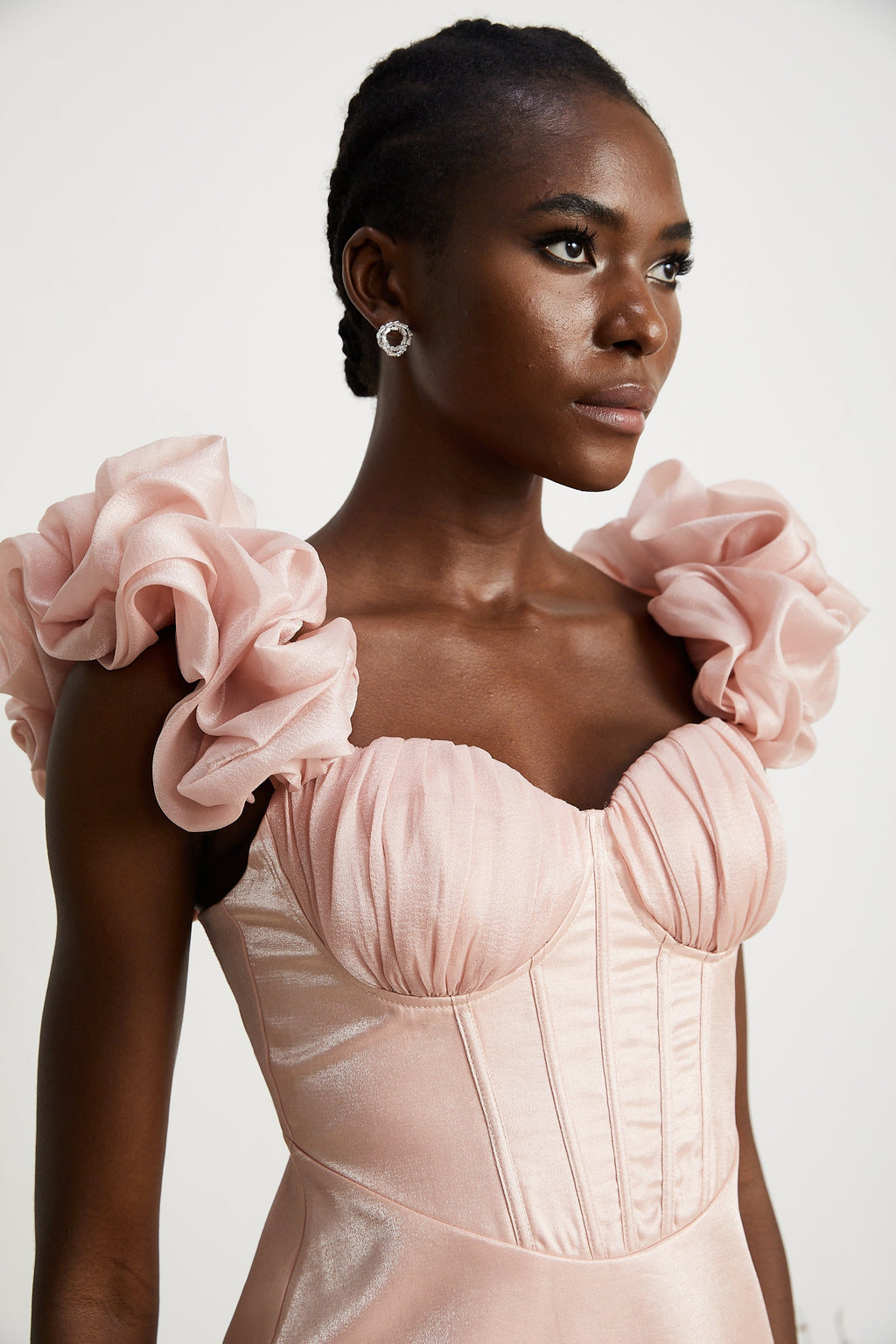 Rosalie korse mini elbise