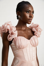 Rosalie korse mini elbise