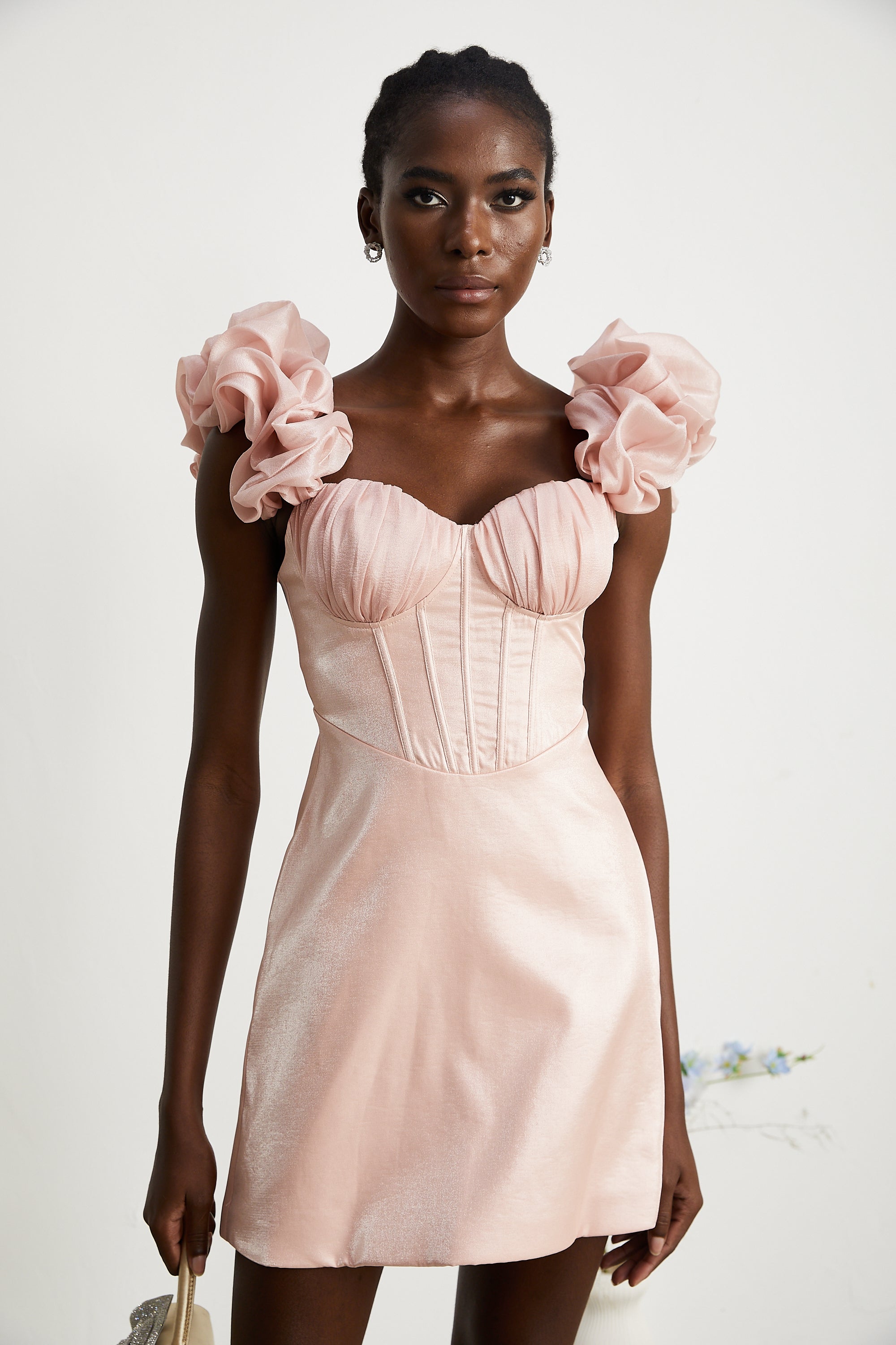 Rosalie korse mini elbise