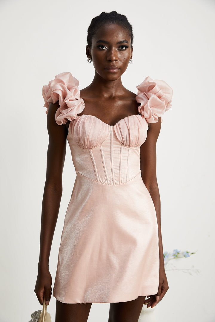 Rosalie korse mini elbise