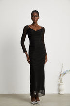 Marilyn maksi elbise