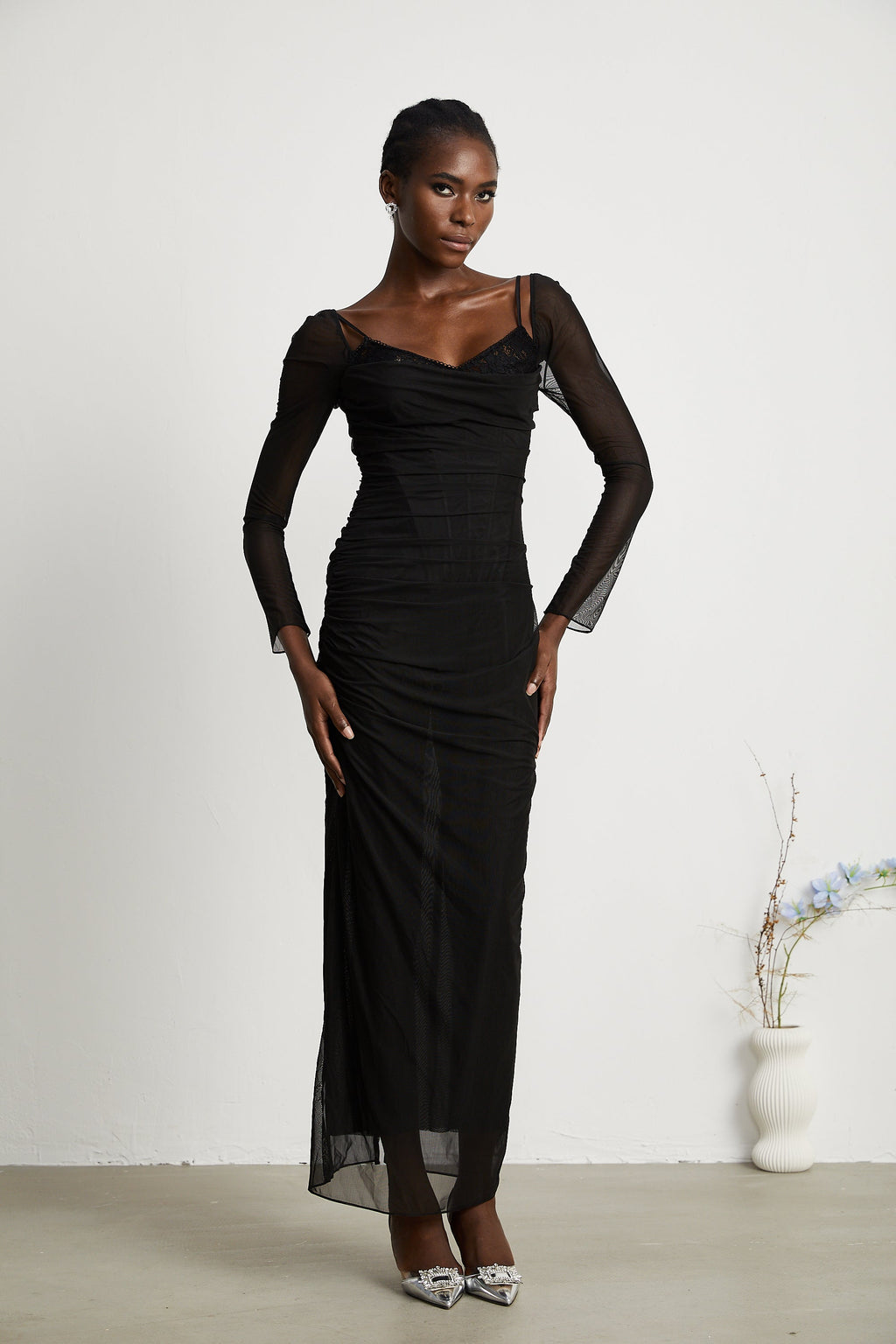 Marilyn maksi elbise