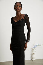 Marilyn maksi elbise