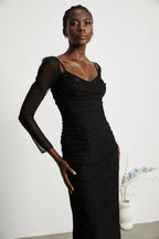 Marilyn maksi elbise