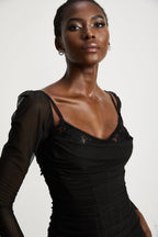 Marilyn maksi elbise