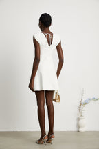 Solange kurdele mini elbise