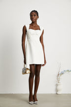 Solange kurdele mini elbise