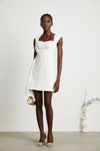 Solange kurdele mini elbise