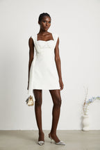 Solange kurdele mini elbise