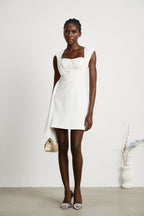 Solange kurdele mini elbise