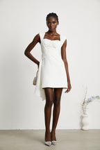 Solange kurdele mini elbise