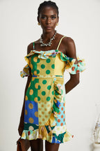 Aurore mini elbise