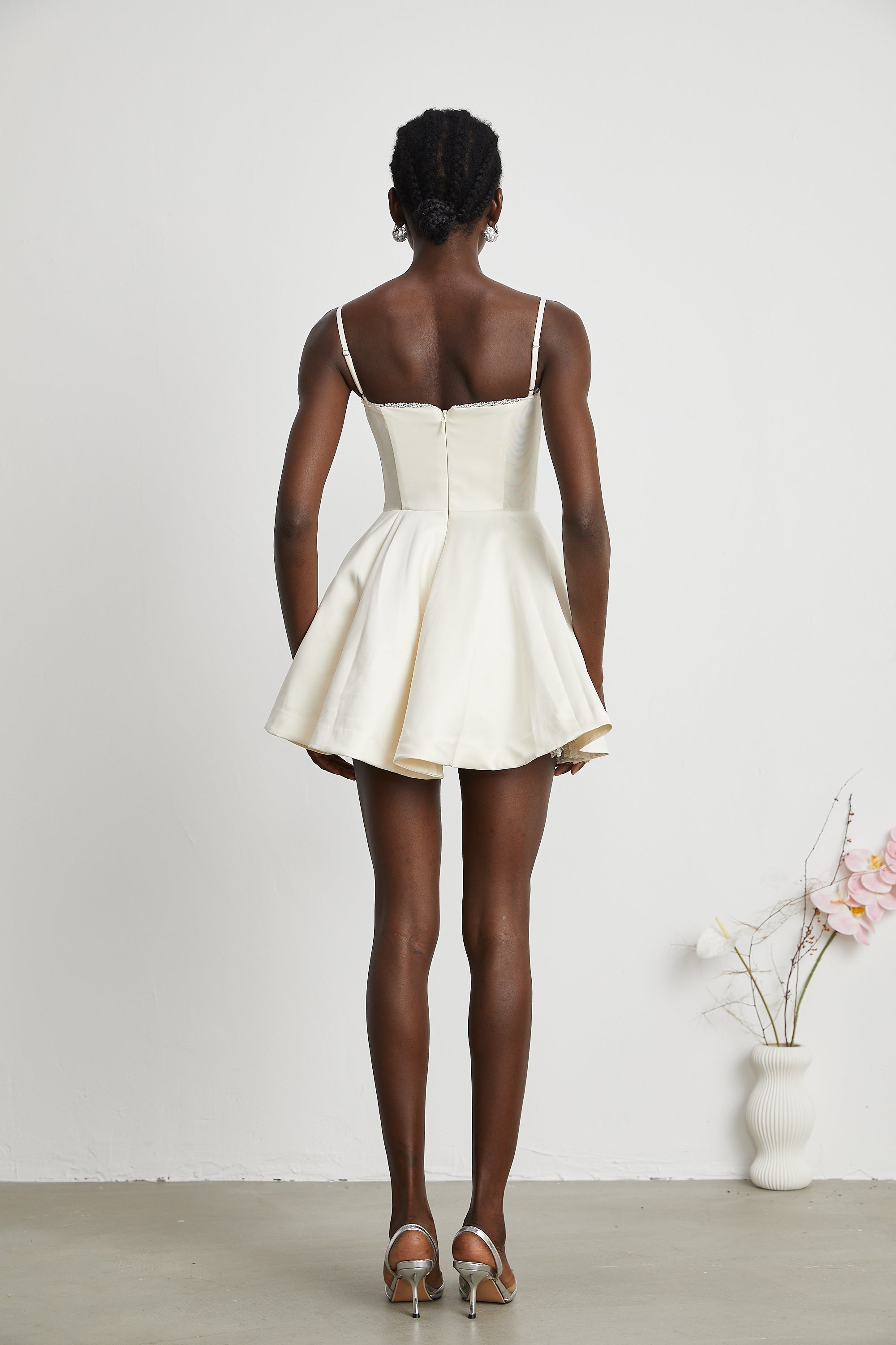 Saira tül mini elbise