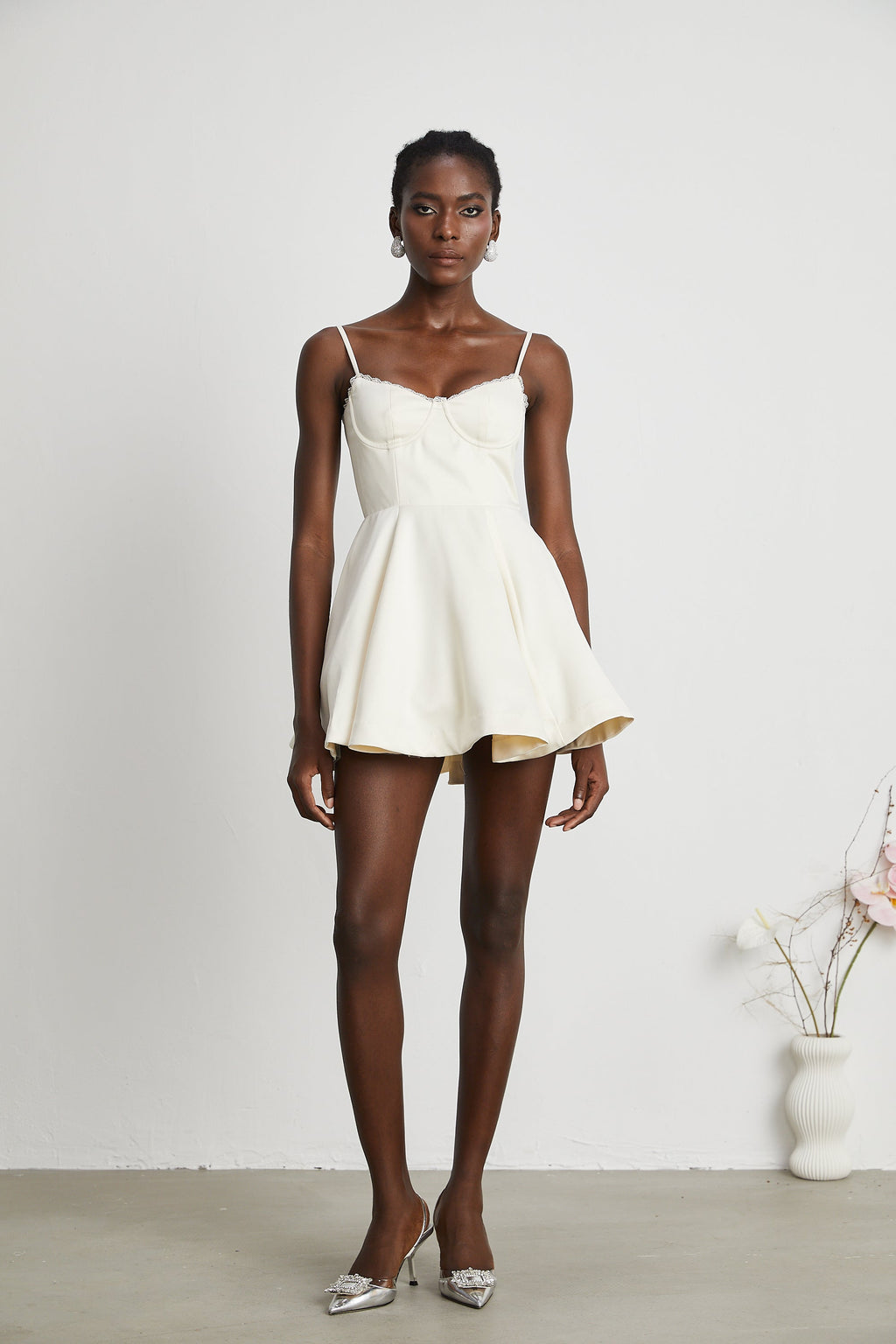 Saira tül mini elbise