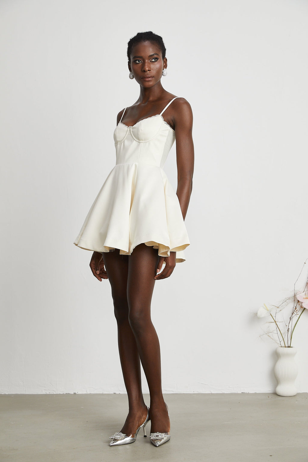 Saira tül mini elbise