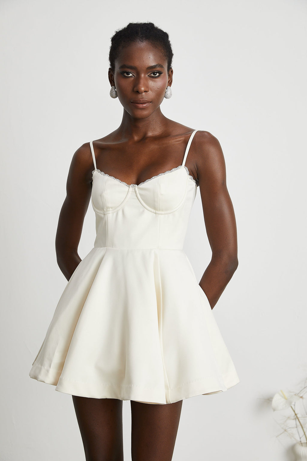 Saira tül mini elbise