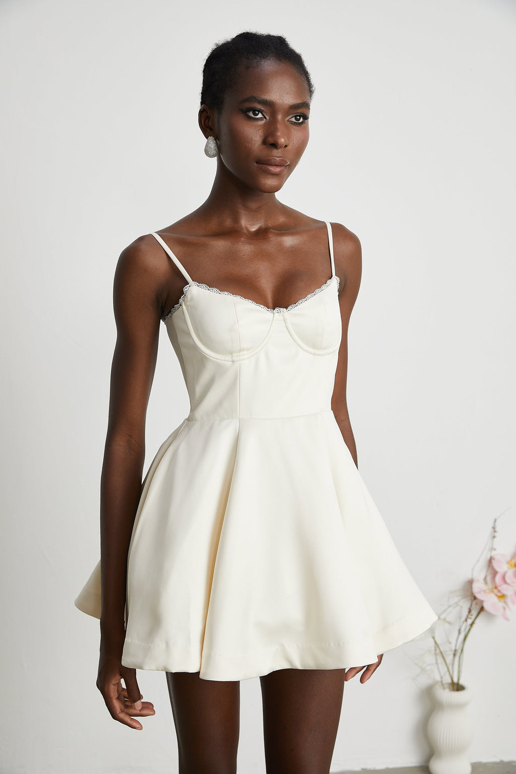 Saira tül mini elbise