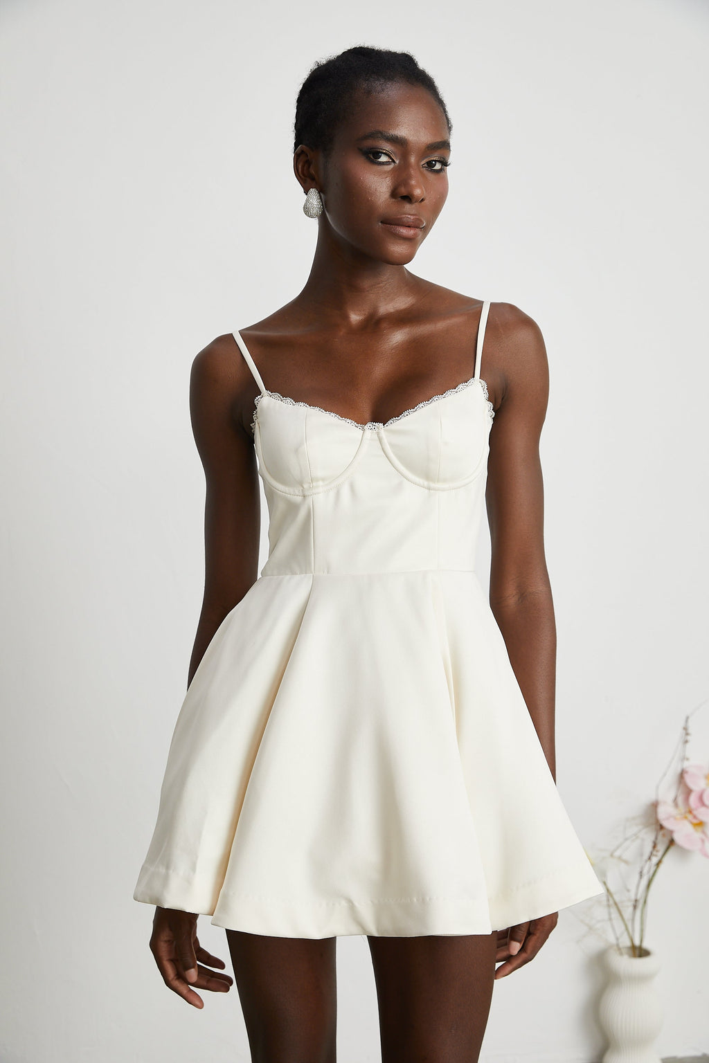 Saira tül mini elbise